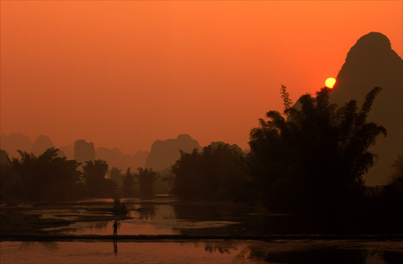 Sunrise in YangShuo